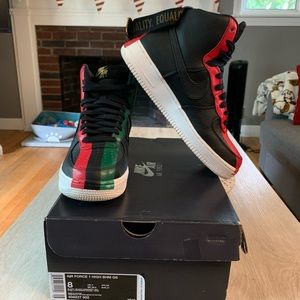Air Force 1 High BHM 2017 Release Size 8